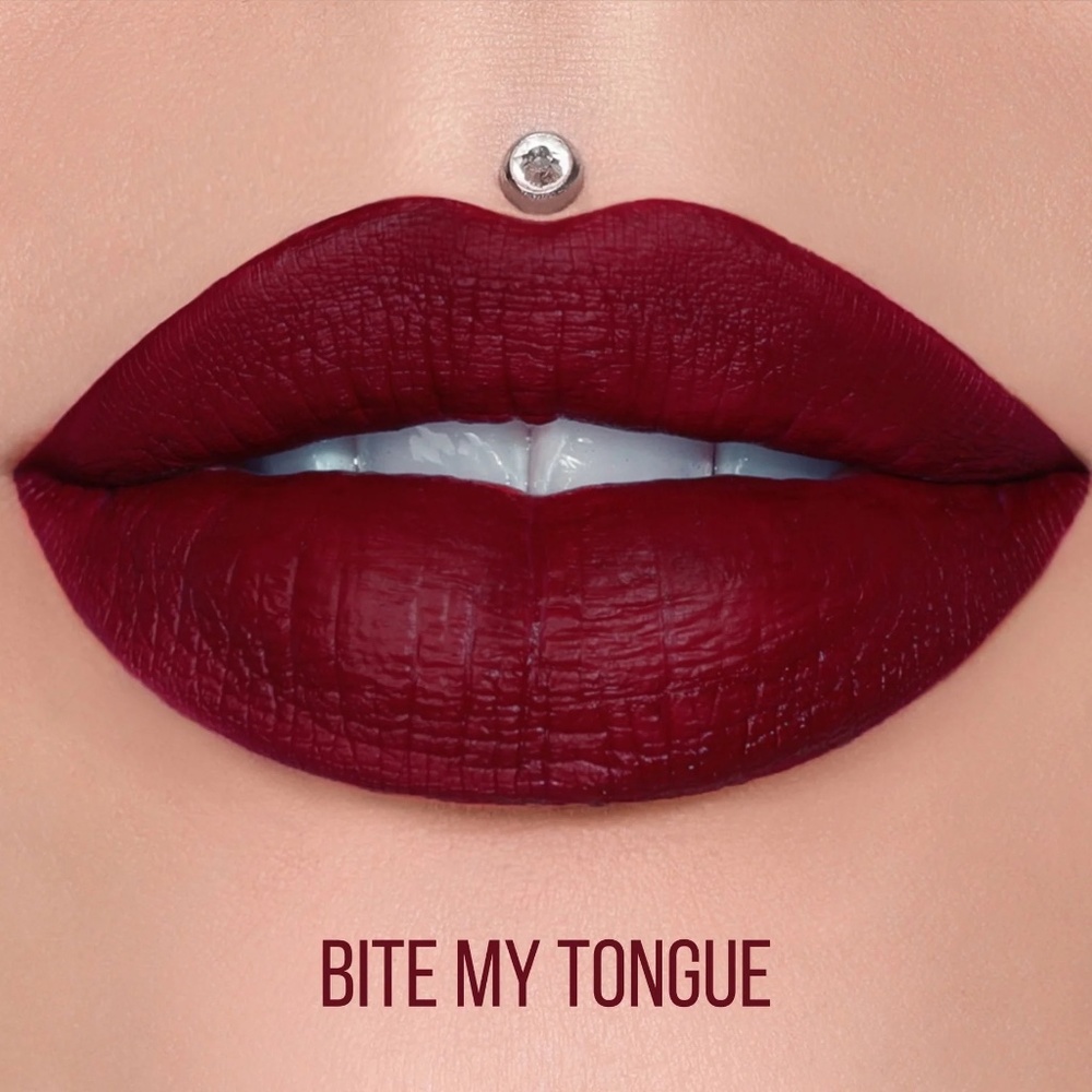 VERY RARE NEW Mini Jeffree Star Liquid Lipstick - Bite My Tongue